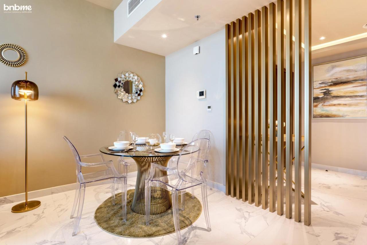 Bnbmehomes - Luxury 2B Apt - Al Habtoor - Amna Tower - 5044 Dubai Exterior foto