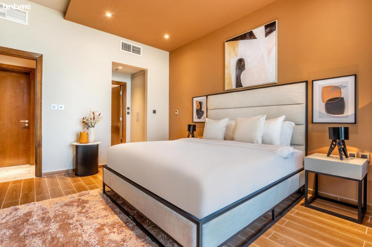 Bnbmehomes - Luxury 2B Apt - Al Habtoor - Amna Tower - 5044 Dubai Exterior foto