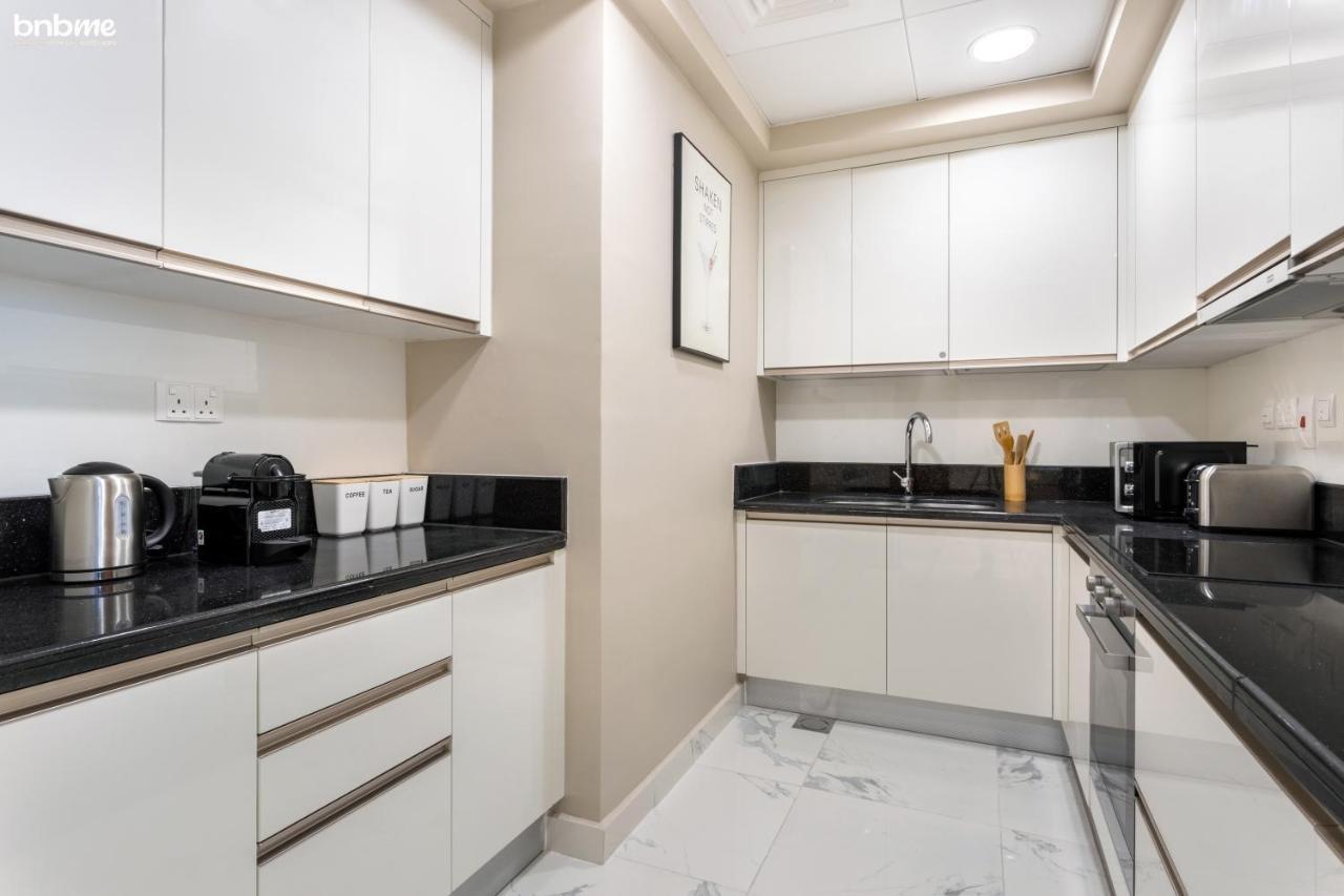 Bnbmehomes - Luxury 2B Apt - Al Habtoor - Amna Tower - 5044 Dubai Exterior foto