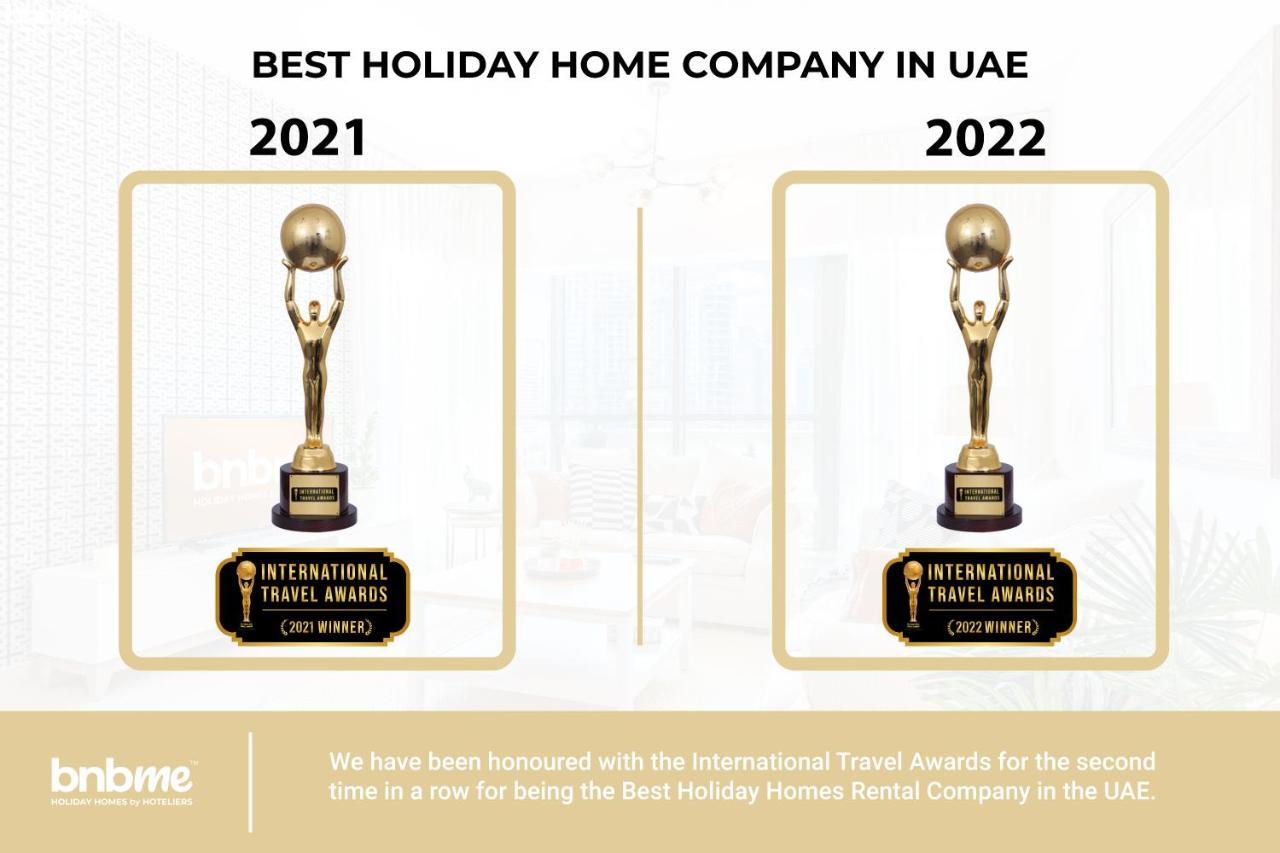 Bnbmehomes - Luxury 2B Apt - Al Habtoor - Amna Tower - 5044 Dubai Exterior foto